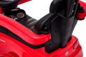 Jeździk pchacz chodzik dla dziecka Mercedes AMG C63 COUPE z popychaczem i podnóżkiem czerwony