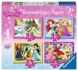 Puzzle 4w1 Księżniczki Disney 12/16/20/24 073979 RAVENSBURGER p10