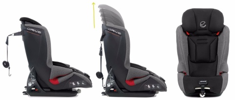 Jane DRIVE I-SIZE fotelik samochodowy 9-36kg - T80 HORIZONS