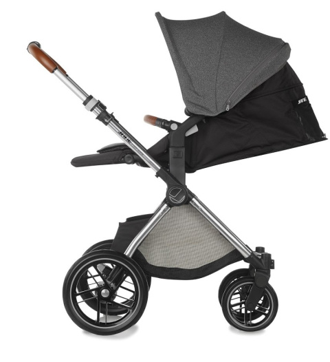 Jane KAWAI wózek wielofunkcyjny, wersja spacerowa - T34 JET BLACK