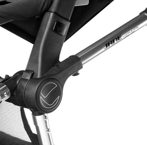Jane KAWAI wózek wielofunkcyjny, wersja spacerowa - T34 JET BLACK