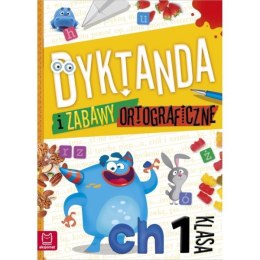 Książka Dyktanda i zabawy ortograficzne kl.1