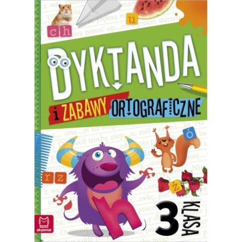 Książka Dyktanda i zabawy ortograficzne kl.3