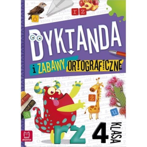 Książka Dyktanda i zabawy ortograficzne kl.4