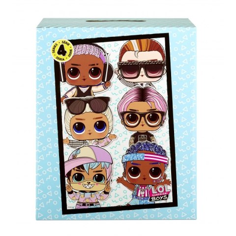LOL Surprise Boys Laleczka Chłopiec 7 niespodzianek Seria 4