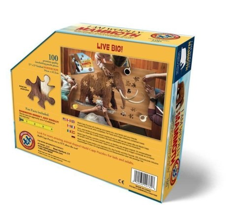 MADD CAPP, Puzzle konturowe I AM LIL' - Mamut 100 elem.