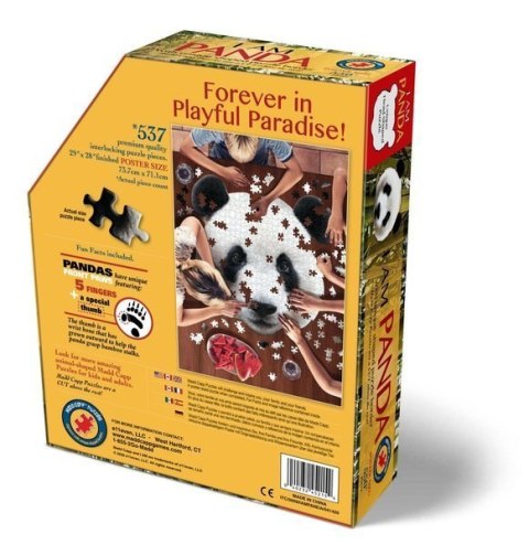 MADD CAPP, Puzzle konturowe I AM - Panda 550 elem.