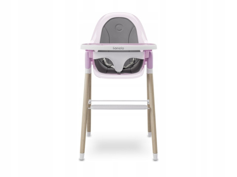 MAYA Lionelo Krzesełko do karmienia 2w1 do 25 kg - PINK ROSE
