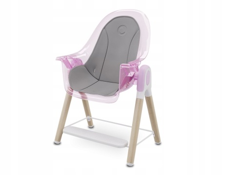 MAYA Lionelo Krzesełko do karmienia 2w1 do 25 kg - PINK ROSE