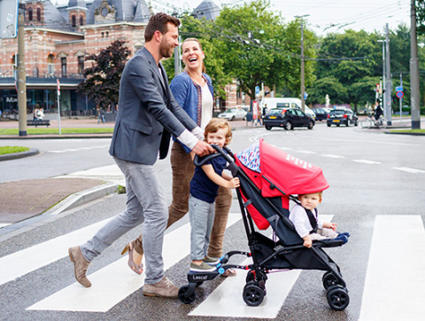 BuggyBoard Mini Lascal dostawka do wózka - Black