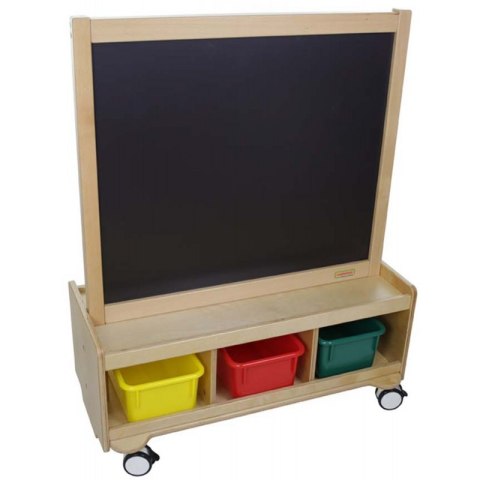 MASTERKIDZ Dwustronna Tablica Kredowa i Magnetyczna Do Pisania