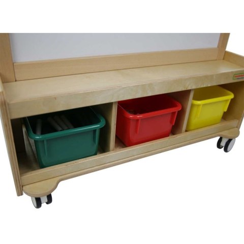 MASTERKIDZ Dwustronna Tablica Kredowa i Magnetyczna Do Pisania