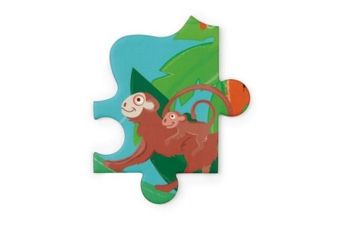 Scratch, Puzzle konturowe Tygrys 59 elem.