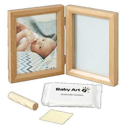 MY BABY TOUCH 1P Baby Art - Ramka na zdjęcie z odciskiem rączki lub nóżki / 341 9 - honey / 341 0 - stormy