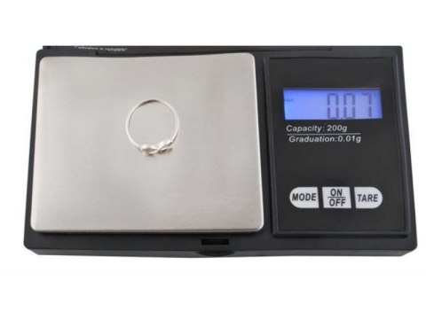 Waga kieszonkowa 200 x 0,01g z klapką