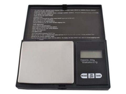 Waga kieszonkowa 200 x 0,01g z klapką