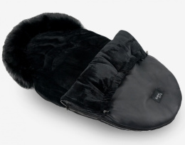 Zestaw Zimowy od ibebe - Śpiworek oraz mufki do wózka z podwójnym ociepleniem