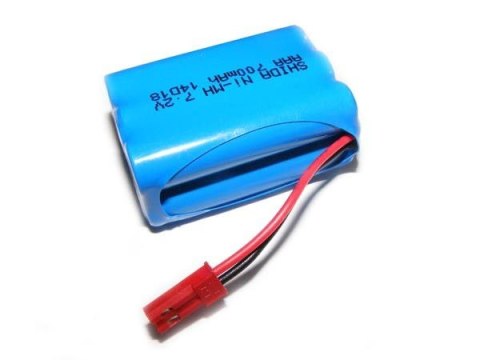 700mAh 7.2V NiMH JST Kostka