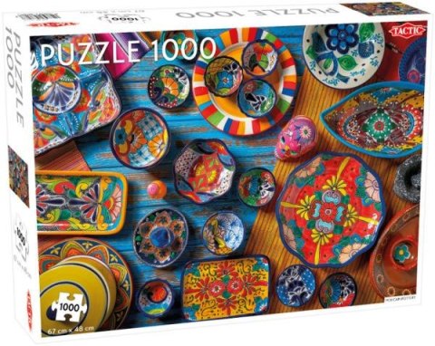 PROMO Puzzle 1000el Lover's Special Mexican Pottery TACTIC