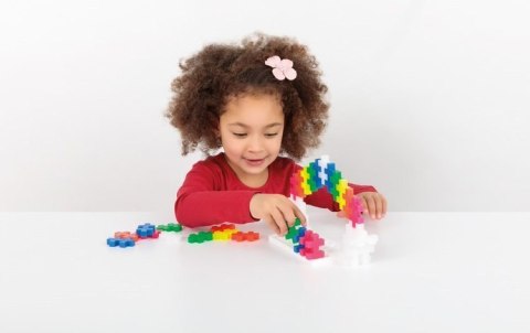 Plus-Plus, BIG MIX 60 szt. i płytka - Learn to build