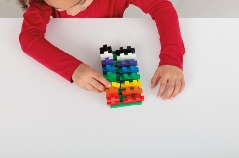 Plus-Plus, BIG MIX 60 szt. i płytka - Learn to build