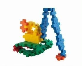 Plus-Plus, BIG MIX 60 szt. i płytka - Learn to build