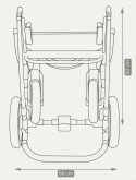 Sirion Eco 3w1 Camarelo wózek wielofunkcyjny z fotelikiem KITE 0-13kg Polski Produkt - SiE-1