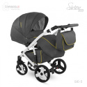 Sirion Eco 3w1 Camarelo wózek wielofunkcyjny z fotelikiem KITE 0-13kg Polski Produkt - SiE-5