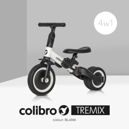 Colibro TREMIX Rowerek dziecęcy trójkołowy / biegowy 4w1 do 25 kg - Blank
