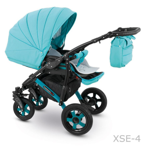 SEVILLA CAMARELO 3w1 wózek wielofunkcyjny z fotelikiem Carlo 0m+ Polski Produkt - XSE-4