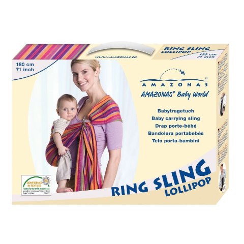 Amazonas Chusta kółkowa Ring Sling 180 cm Lollipop