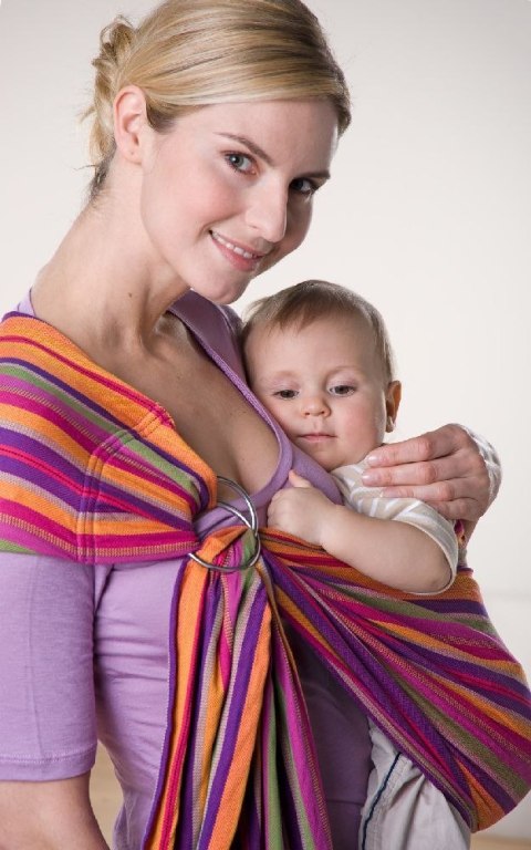 Amazonas Chusta kółkowa Ring Sling 180 cm Lollipop