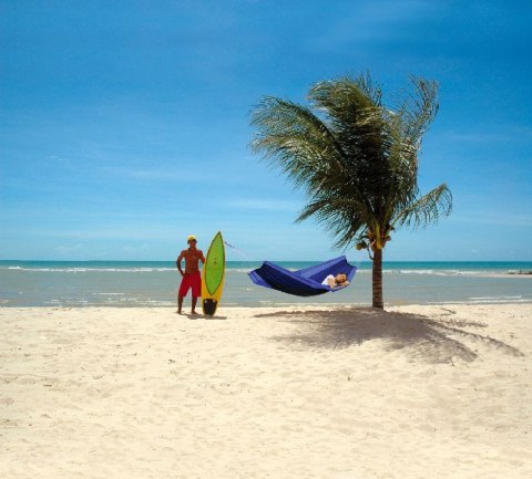 Amazonas Hamak Silk Traveller Ocean