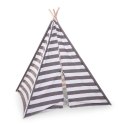 Childhome Namiot Tipi Grey/White Stripes