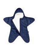 Baby Bites Kombinezon Star (3-6 m) Navy Blue