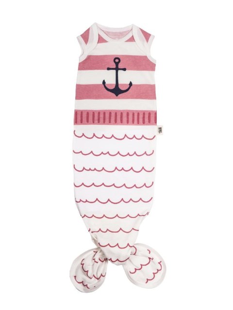 Baby Bites Śpioszki Baby Gown Sailor (0-3 m) Pink