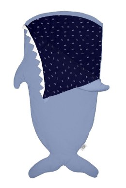 Baby Bites Śpiworek Shark (2-6 l) Bikes Slate Blue