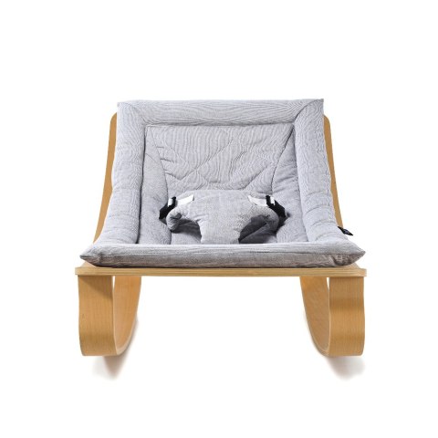 Charlie Crane Leżaczek Levo buk Sweet Grey