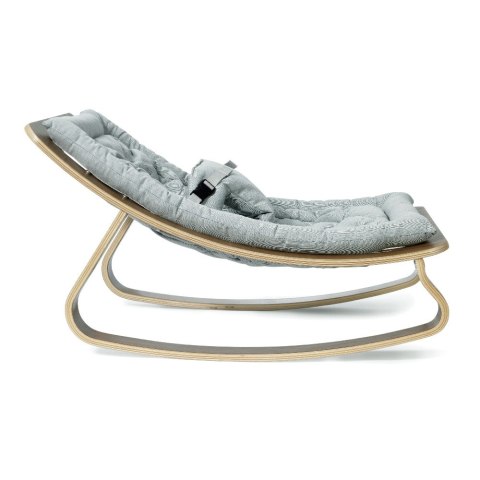 Charlie Crane Leżaczek Levo orzech włoski Aruba Blue