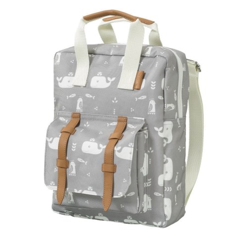 Fresk Plecak Wieloryb Dawn grey