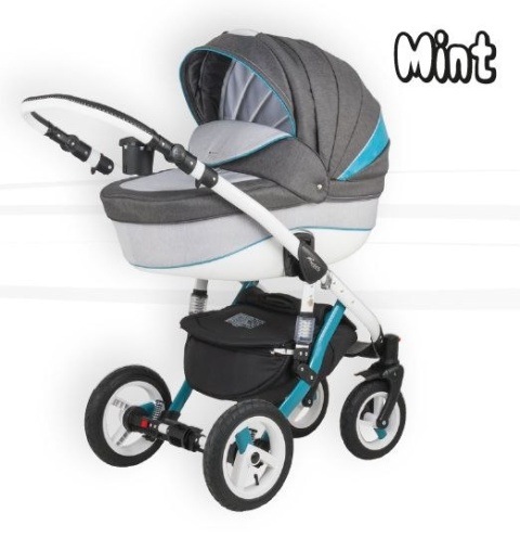 BARLETTA RAINBOW COLLECTION 3W1 ADAMEX wózek dziecięcy - Polski Produkt