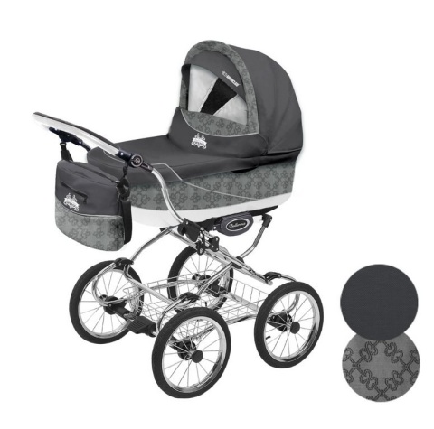 Ballerina Heritage 2w1 BabyActive wózek głęboko-spacerowy