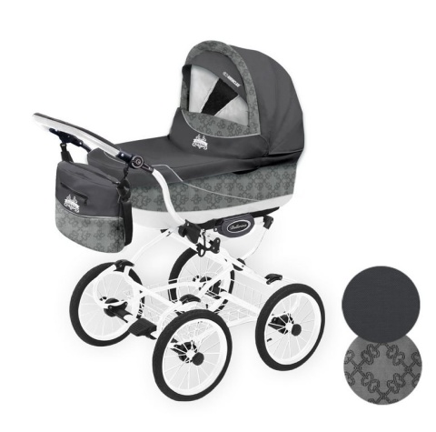 Ballerina Heritage 2w1 BabyActive wózek głęboko-spacerowy