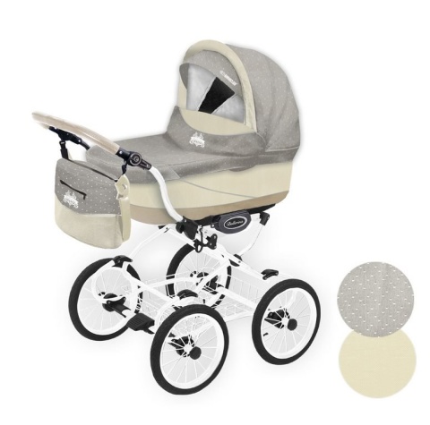 Ballerina Heritage 2w1 BabyActive wózek głęboko-spacerowy