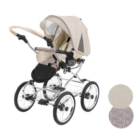 Ballerina Heritage 2w1 BabyActive wózek głęboko-spacerowy