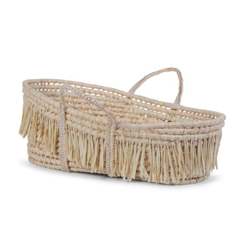 Childhome Kosz Mojżesza Boho z kukurydzy + materacyk