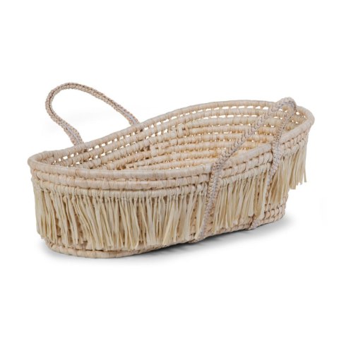 Childhome Kosz Mojżesza Boho z kukurydzy + materacyk