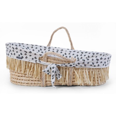 Childhome Kosz Mojżesza Boho z kukurydzy + materacyk