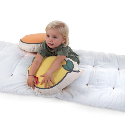 Childhome Poduszka kanwas Cytryna