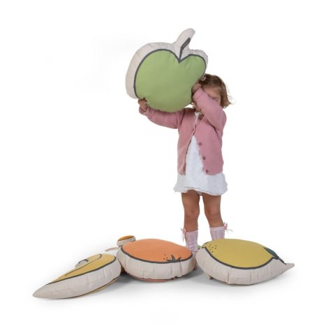 Childhome Poduszka kanwas Cytryna